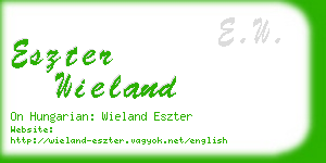 eszter wieland business card